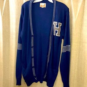 Letterman cardigan
